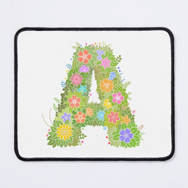 Item preview, Floral Letter "A" WeArePrettierThanFlowers designed and sold by birthflower.