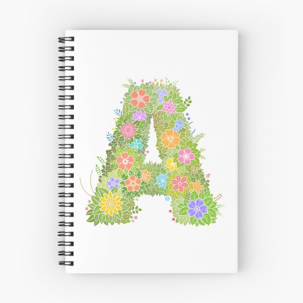 Artikelvorschau, Blumenbuchstabe „A“ WeArePrettierThanFlowers entworfen und verkauft von birthflower.