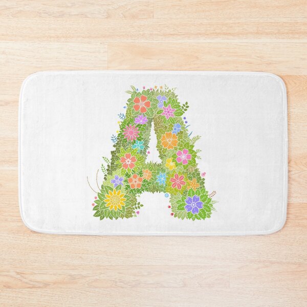 Item preview, Floral Letter "A" WeArePrettierThanFlowers designed and sold by birthflower.