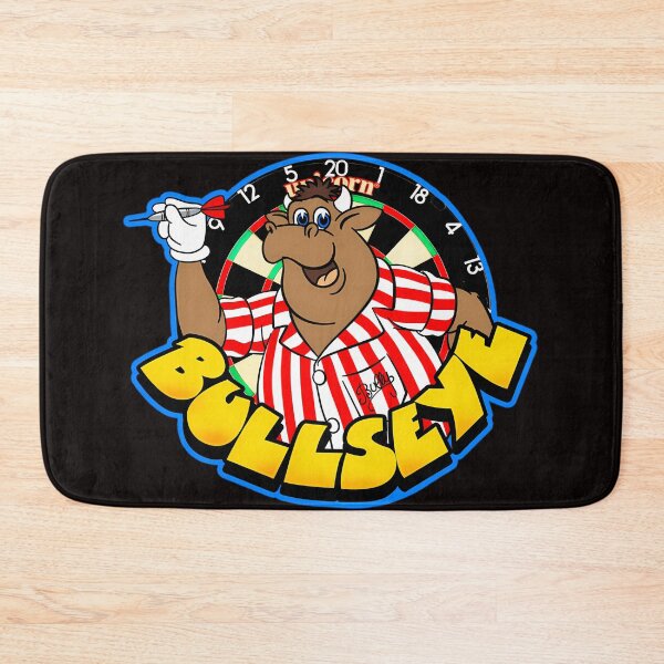 Artikelvorschau, Bullseye Retro britische TV-Spielshow Jim Bowen entworfen und verkauft von Mattinvern.