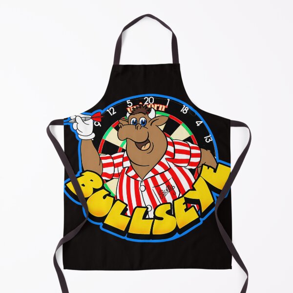 Artikelvorschau, Bullseye Retro britische TV-Spielshow Jim Bowen entworfen und verkauft von Mattinvern.