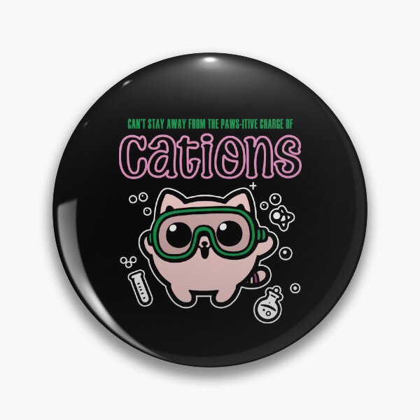 Item preview, Cation | Science Humor | Pawsitive charge | atom jokes  biochemist designed and sold by themichetti.