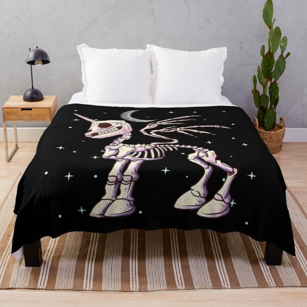 Item preview, Unicorn Pegasus Skeleton Moon Stars designed and sold by rutaiulae71.