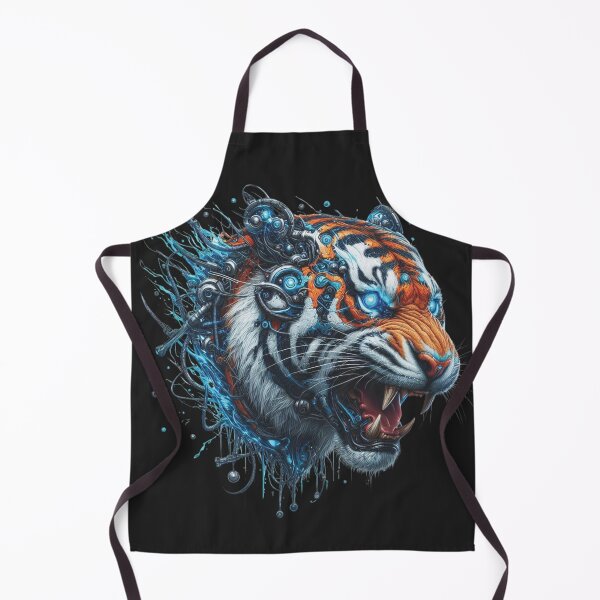 Item preview, Splash Cyber Tiger_v1 designed and sold by TheModernSociety.