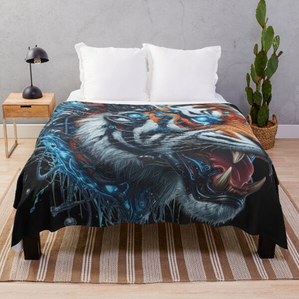 Item preview, Splash Cyber Tiger_v1 designed and sold by TheModernSociety.