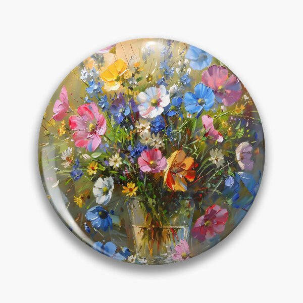 Item preview, Blooms of Beauty: A Floral Masterpiece designed and sold by AI-Only Creations.