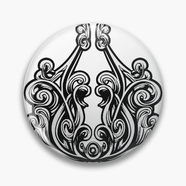Item preview, Baroque Blacksmith Scrollwork Art designed and sold by NiftyWrx.
