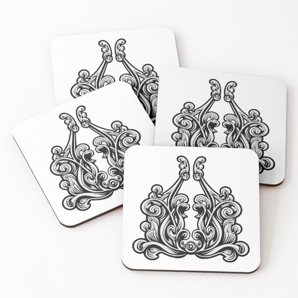 Item preview, Baroque Blacksmith Scrollwork Art designed and sold by NiftyWrx.