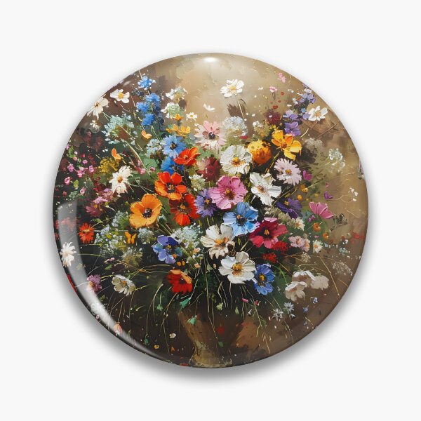 Item preview, Nature's Palette: A Bouquet in Bloom designed and sold by AI-Only Creations.