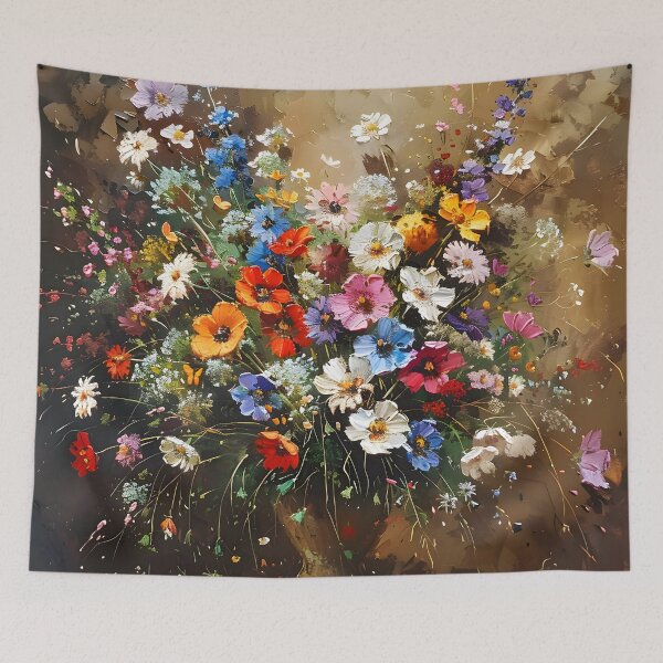 Item preview, Nature's Palette: A Bouquet in Bloom designed and sold by AI-Only Creations.
