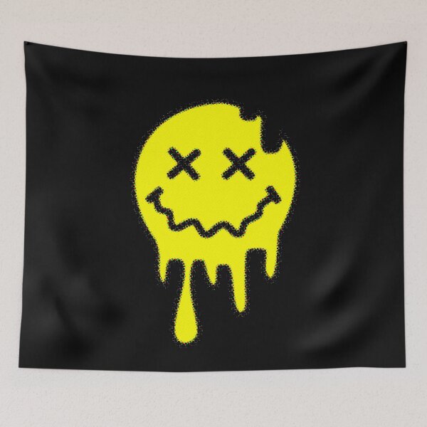 Item preview, ACID SMILEY (MELTING) #2 designed and sold by RICK-TURNER.