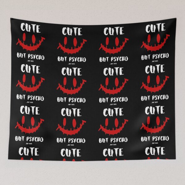 Item preview, Cute, but psycho ...but cute. designed and sold by UnCoverDesign.