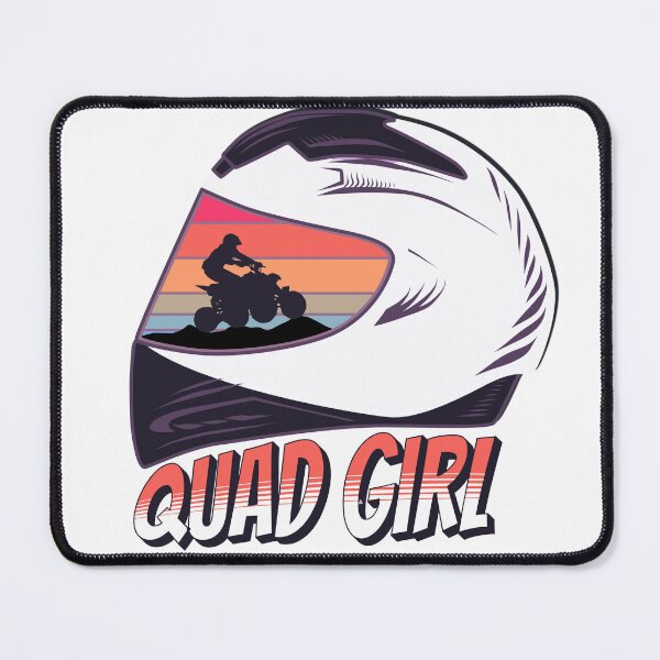 Item preview, Dirt Bike Girl Quad Riding Girl Four Wheeler ATV For Girls designed and sold by Nicole Creates.