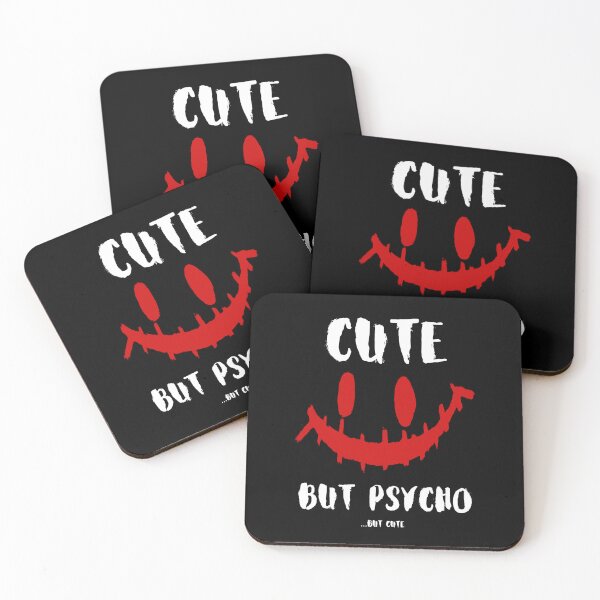 Item preview, Cute, but psycho ...but cute. designed and sold by UnCoverDesign.