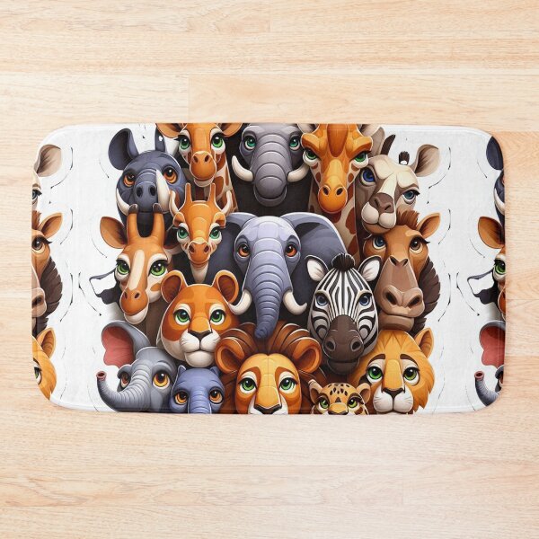 Item preview, Animal faces africa funny gift ideas designed and sold by santoshputhran.
