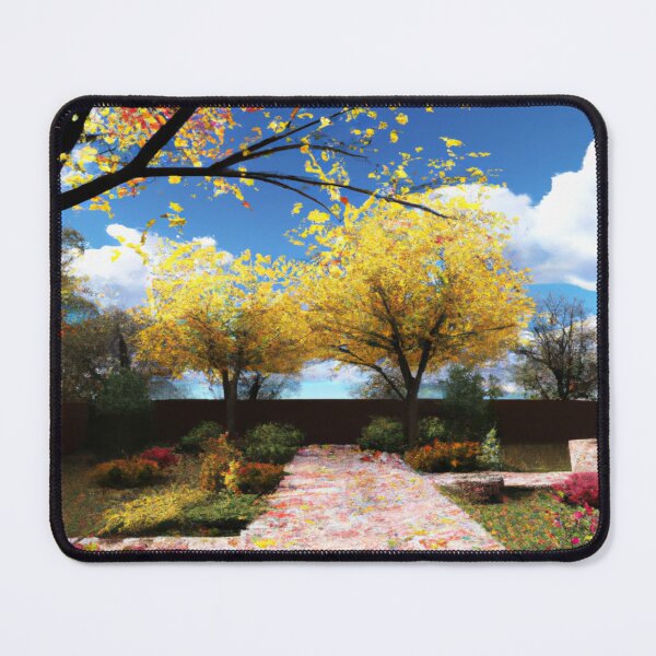 Item preview, Our House Garden in Autumn's Embrace designed and sold by jackbermess.
