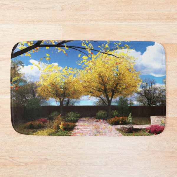 Item preview, Our House Garden in Autumn's Embrace designed and sold by jackbermess.