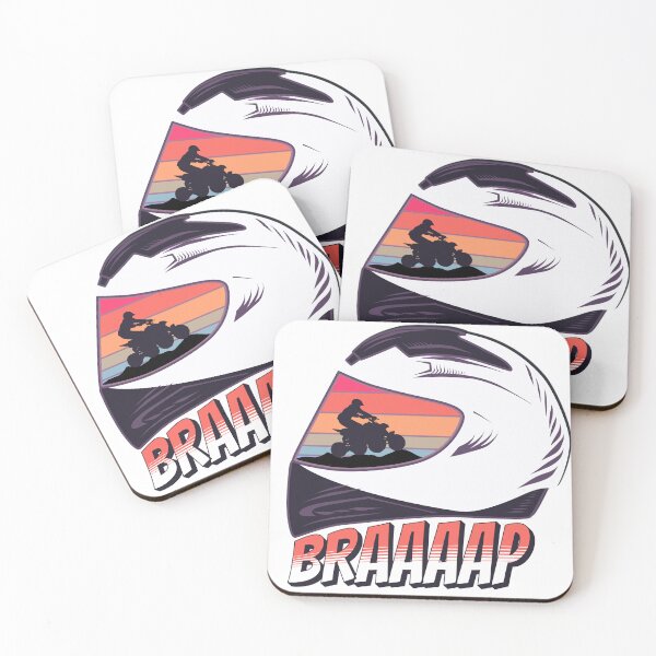 Item preview, Dirt Bike Girl Braap Girl Quad Riding Four Wheeler ATV For Girls designed and sold by Nicole Creates.