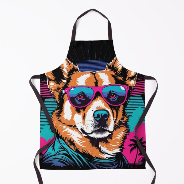 Item preview, When your little dog adopts glasses, each moment of contemplation becomes a pause to reflect on life with style, with deep gazes and lenses conveying serenity designed and sold by Pulsant Paintings.
