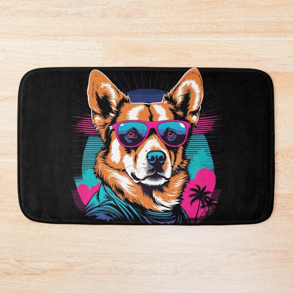 Item preview, When your little dog adopts glasses, each moment of contemplation becomes a pause to reflect on life with style, with deep gazes and lenses conveying serenity designed and sold by Pulsant  Paintings.