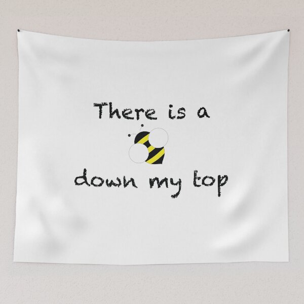 Item preview, There is a bug down my top designed and sold by Running-Duck.