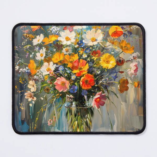 Item preview, Wildflower Symphony: A Brushwork Ballet designed and sold by AI-Only Creations.