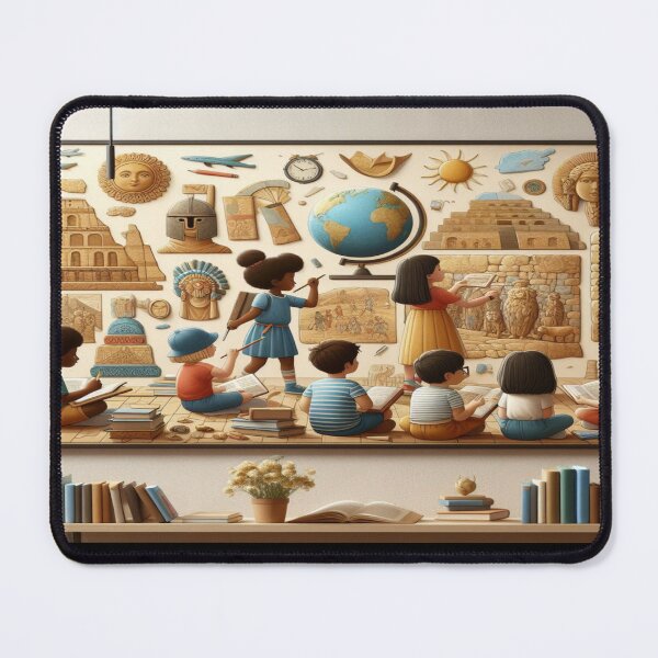 Item preview, Children  Inspired History Learning Wall Art and Puzzle_1 designed and sold by Cupideros.
