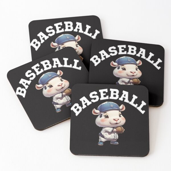 Item preview, Baseball Chibi Cow designed and sold by Angelle55.