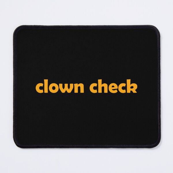 Item preview, Clown check designed and sold by muchhappier.