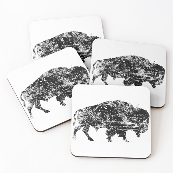 Item preview, Bison designed and sold by Angry Swan Designs.