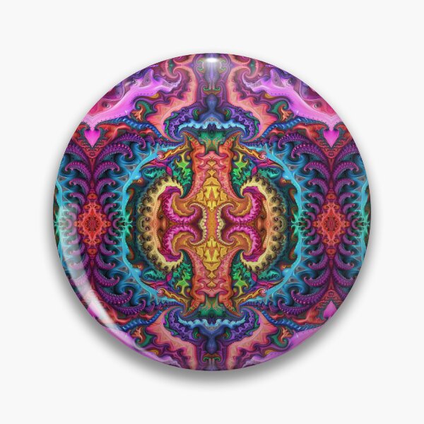 Item preview, Colorful fractal themed pattern designed and sold by Radibor78.