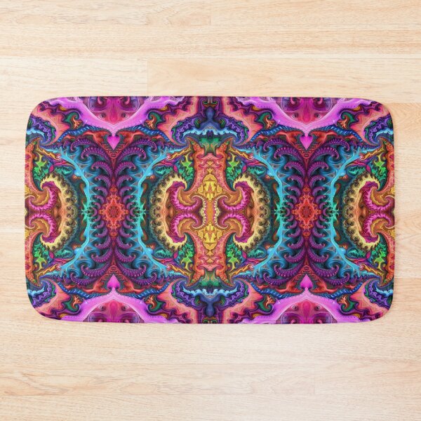 Item preview, Colorful fractal themed pattern designed and sold by Radibor78.