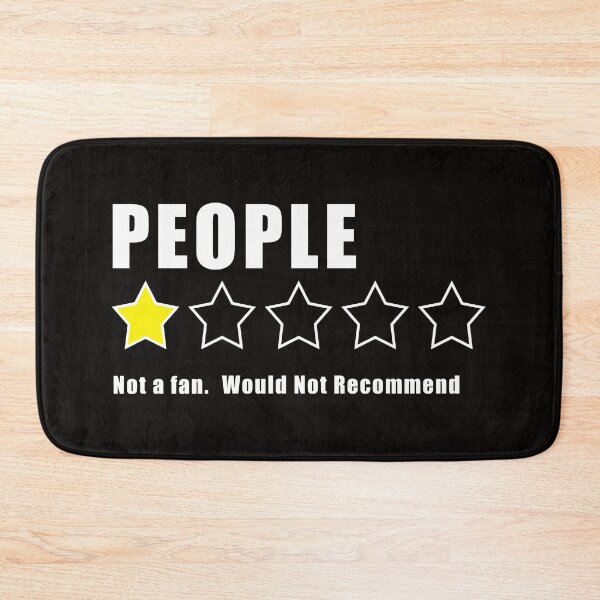 Item preview, People - 1 Star - Not A Fan Would Not Recommend designed and sold by Jamesziachorows.