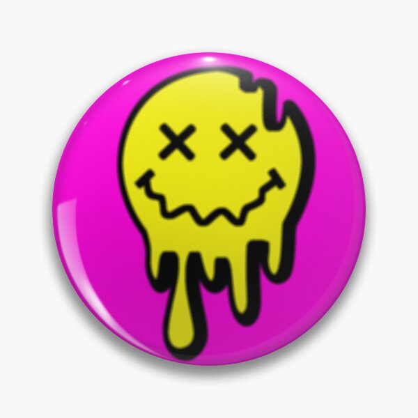 Item preview, ACID SMILEY (MELTING) #5 (DEEP SHADOW) designed and sold by RICK-TURNER.