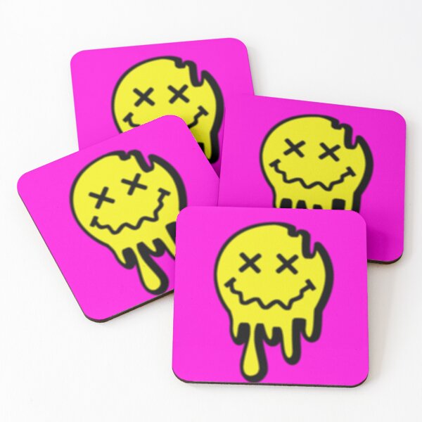 Item preview, ACID SMILEY (MELTING) #5 (DEEP SHADOW) designed and sold by RICK-TURNER.