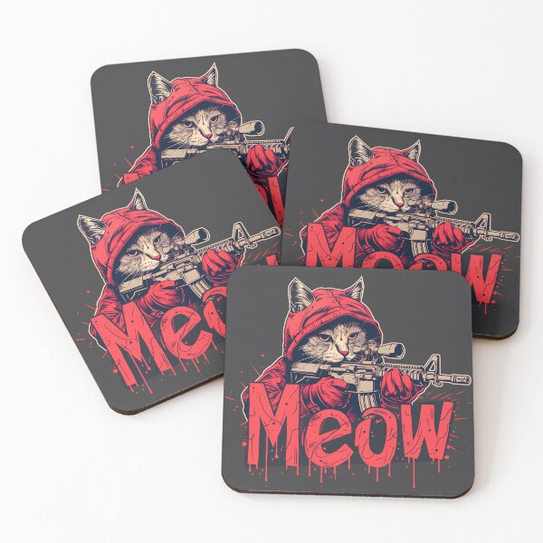 Item preview, Tactical Kitten - Meow Design designed and sold by slemfiskz.