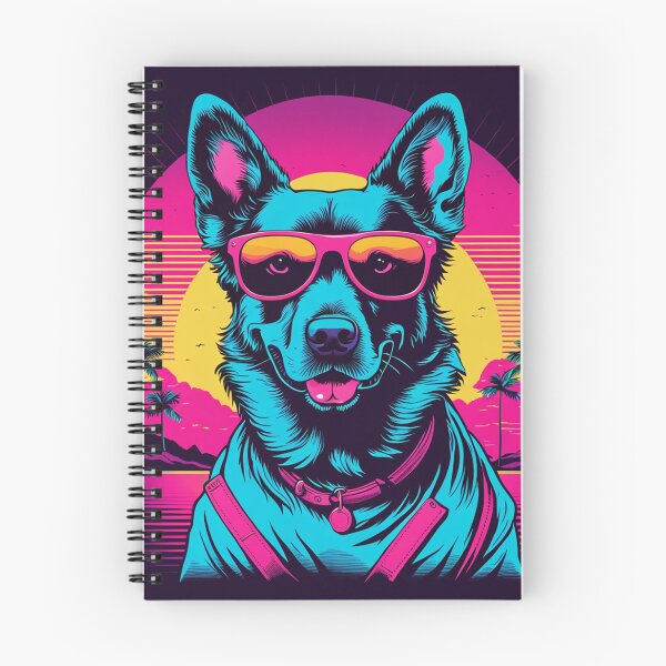 Item preview, Dog with glasses the stylish companion who turns even a simple trip to the market into an opportunity to strut through the streets with elegance, leaving everyone in awe designed and sold by Pulsant  Paintings.