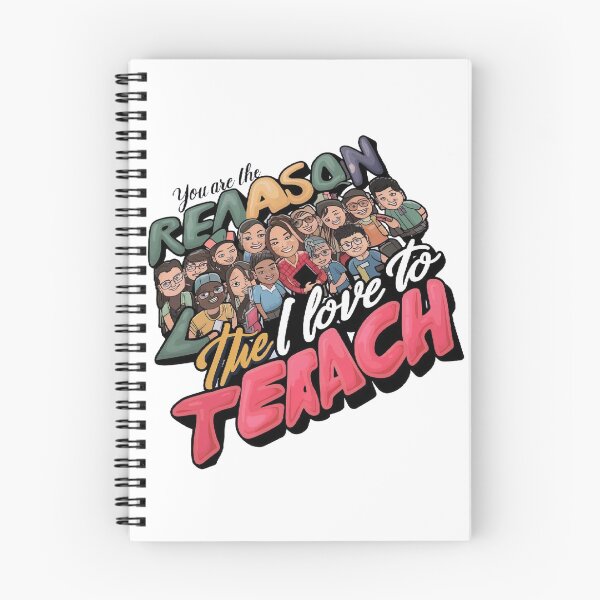 Item preview, You are the reason i love to teach t-shirt/hoody/phone case designed and sold by justforyou2024.