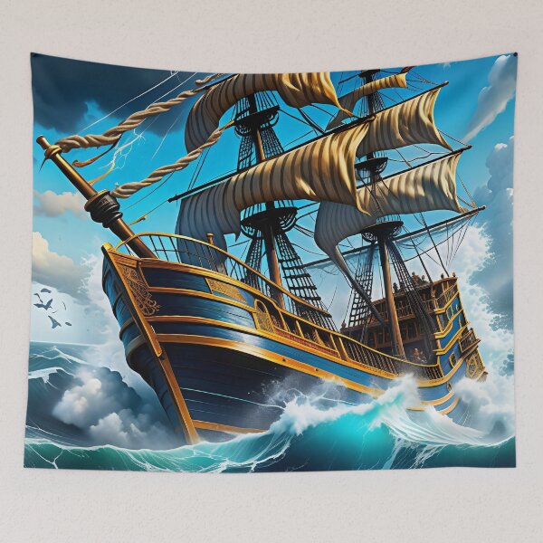 Item preview, pirate ship designed and sold by LilithsDesires.