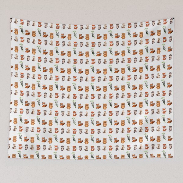 Item preview, cute happy wild animals designed and sold by huape.