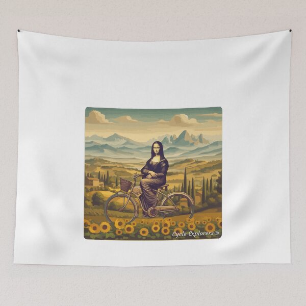 Item preview, Cycling Mona Lisa designed and sold by cycleexplorers.