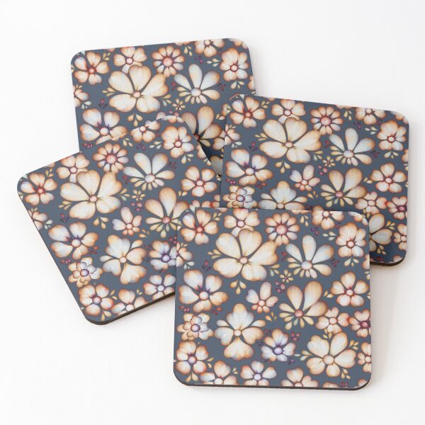 Item preview, Floral Blues designed and sold by Penny Ward Marcus.