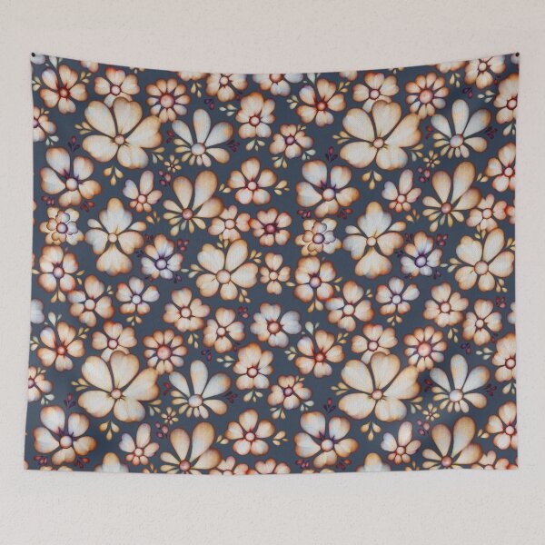 Item preview, Floral Blues designed and sold by Penny Ward Marcus.