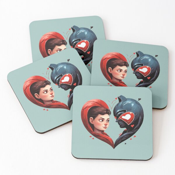 Item preview, Superhero Love Heart designed and sold by Digiheart.