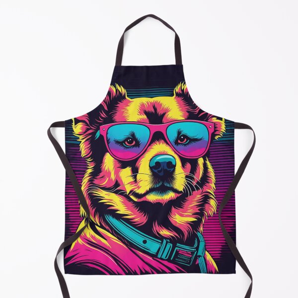 Item preview, When your little dog wears glasses, each lazy afternoon turns into a stylish moment of relaxation, where yawns are accompanied by charming gazes through the lenses designed and sold by Pulsant Paintings.