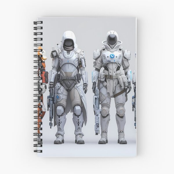 Item preview, Galactic Defenders - Futuristic Space Heroes designed and sold by Asymoney.