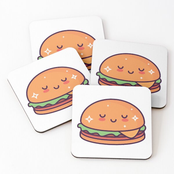 Item preview, cute little burger designed and sold by A-B-H.