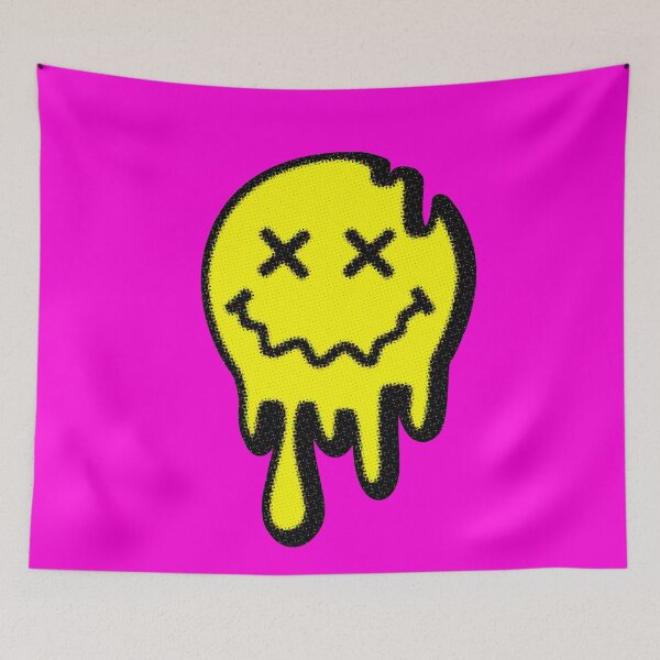 Item preview, ACID SMILEY (MELTING) #6 (DEEP SHADOW) designed and sold by RICK-TURNER.
