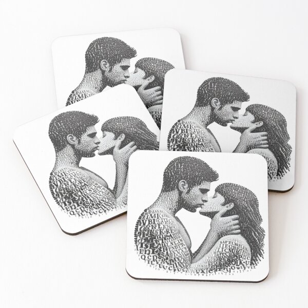 Item preview, No words for lovers - Couple of persons falling in love designed and sold by NovaMode.