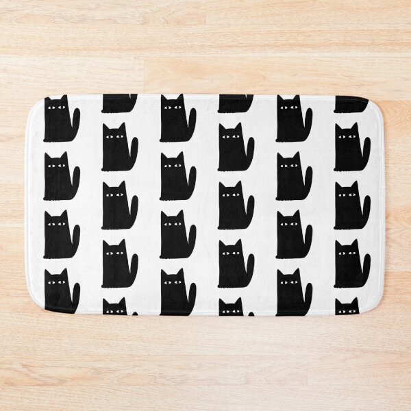 Item preview, A very judgemental black cat designed and sold by -Kessho-.